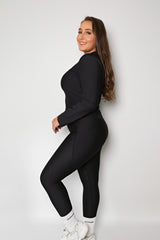 EMPOWER Sculpting Zip Jacket - Onyx