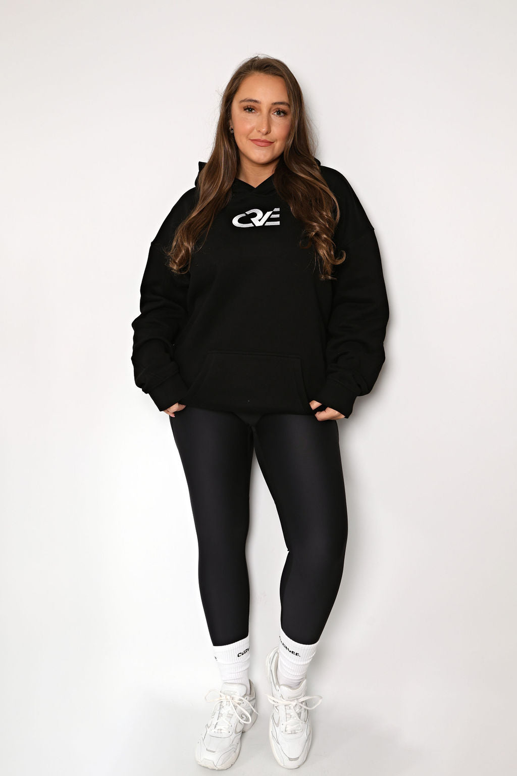 LOUNGE Logo Hoodie - Black