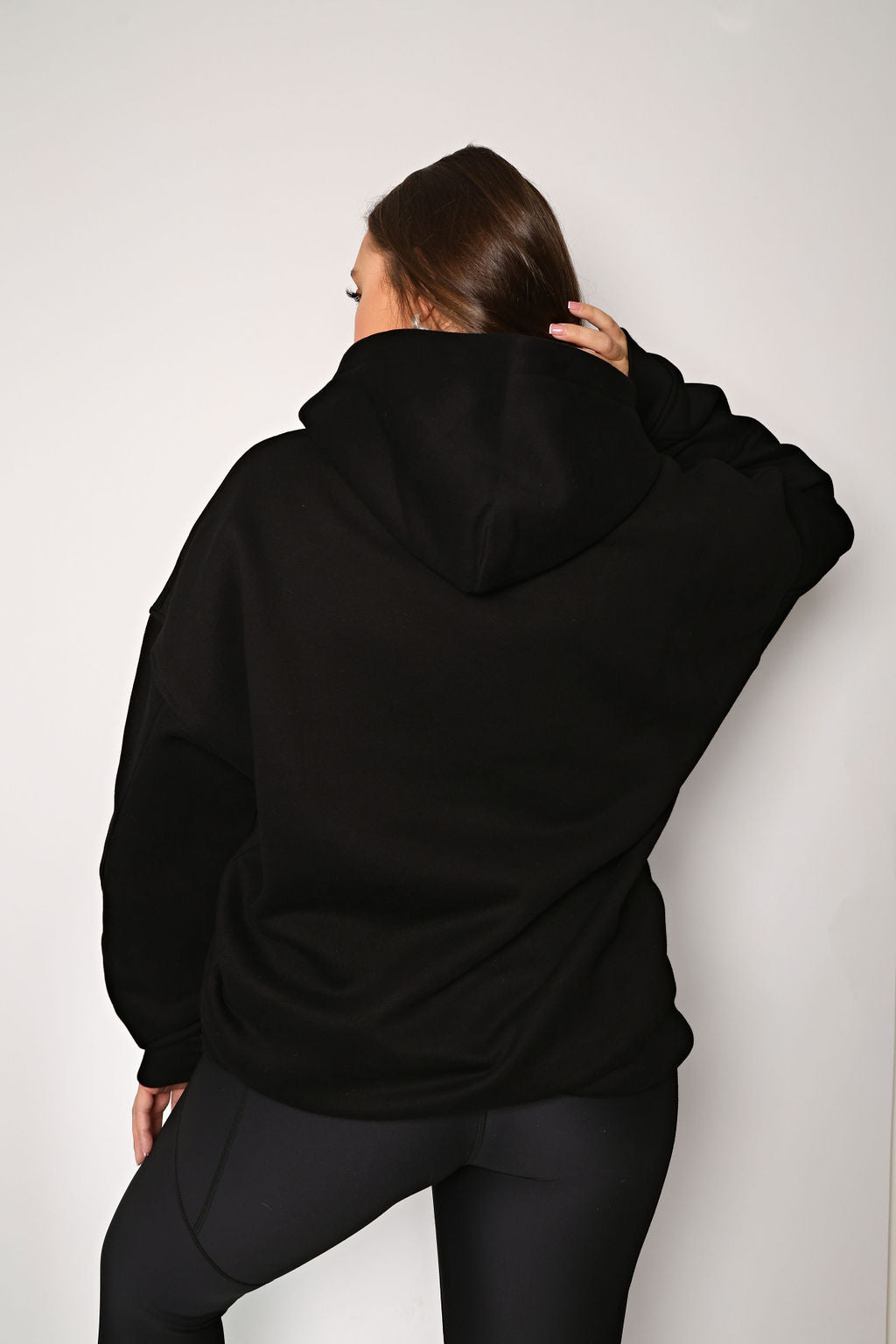 LOUNGE Logo Hoodie - Black