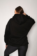 LOUNGE Logo Hoodie - Black