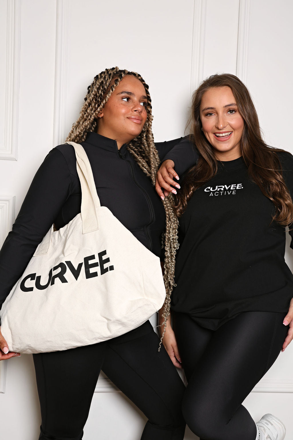 CURVEE Canvas Tote Bag - Cream
