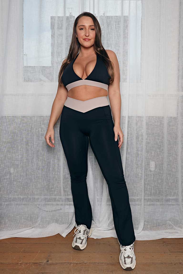 ENHANCE Flares - Black/Taupe