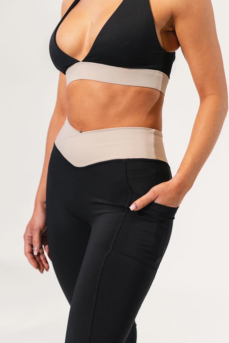 ENHANCE Flares - Black/Taupe