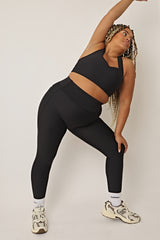 Empower High Waist Leggings - Onyx